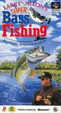 Larry Nixon's Super Bass Fishing Super Famicom JP box art